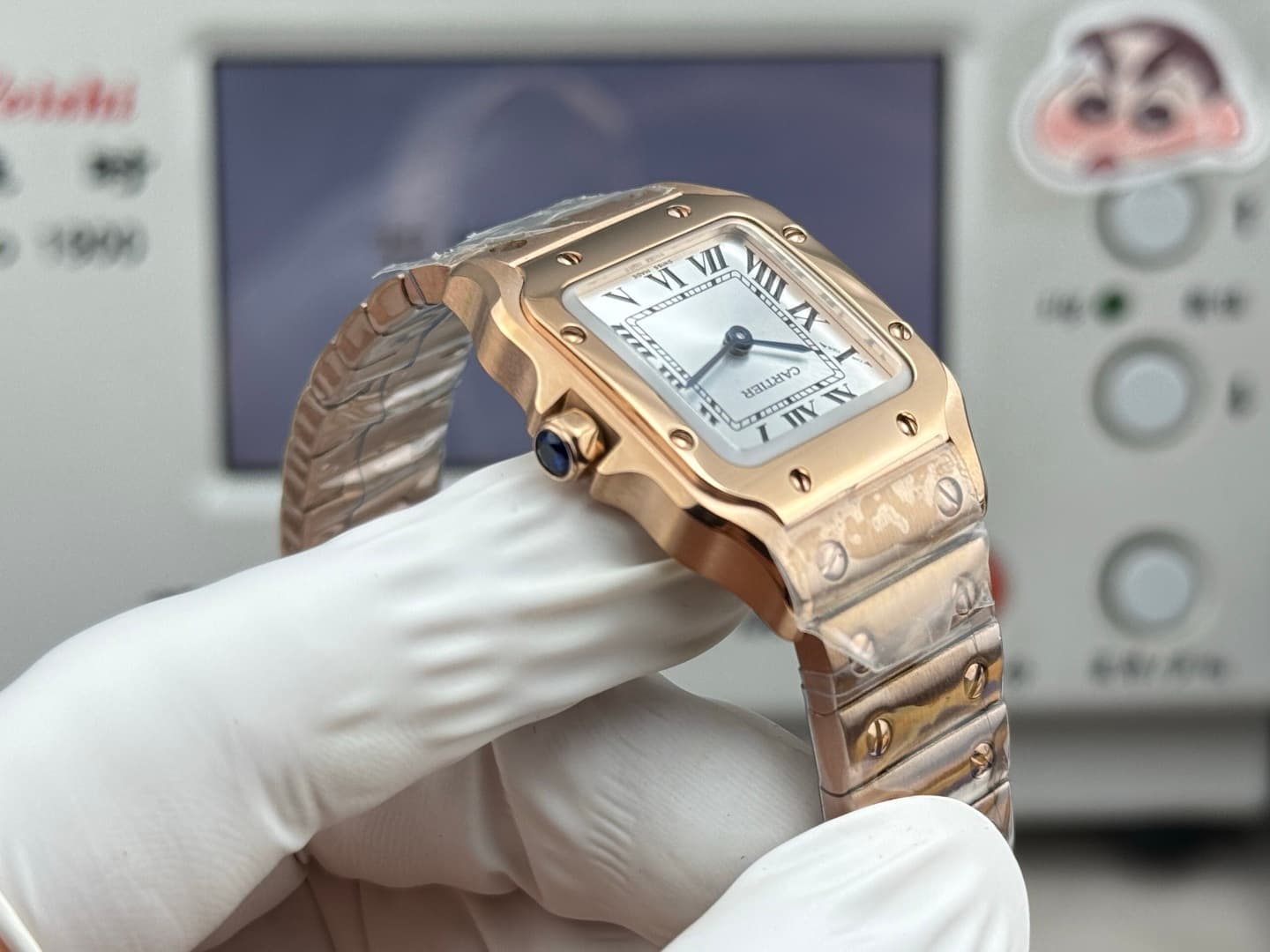 Cartier Blue Mini Watch