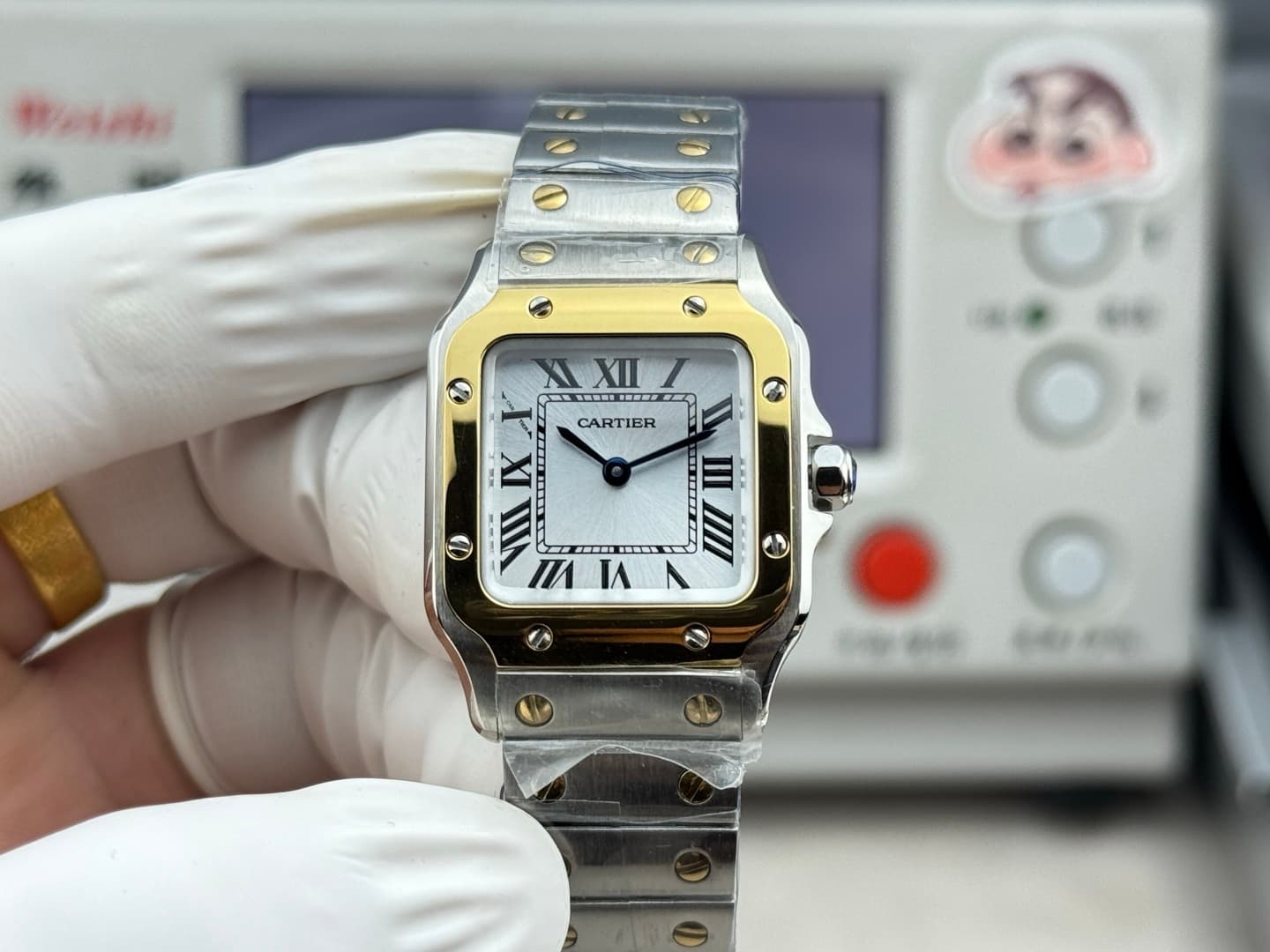 Cartier Blue Mini Watch