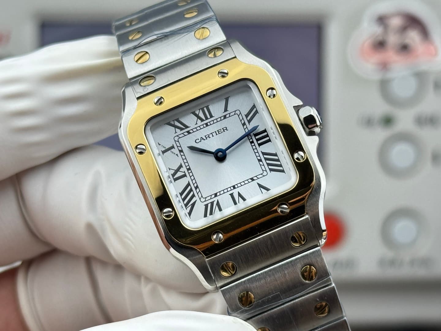 Cartier Blue Mini Watch