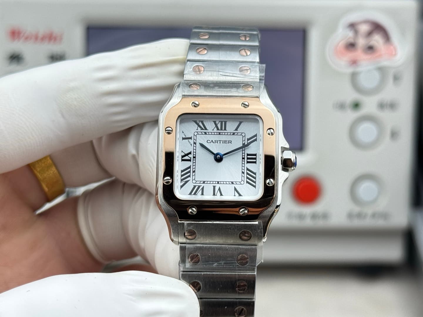 Cartier Blue Mini Watch