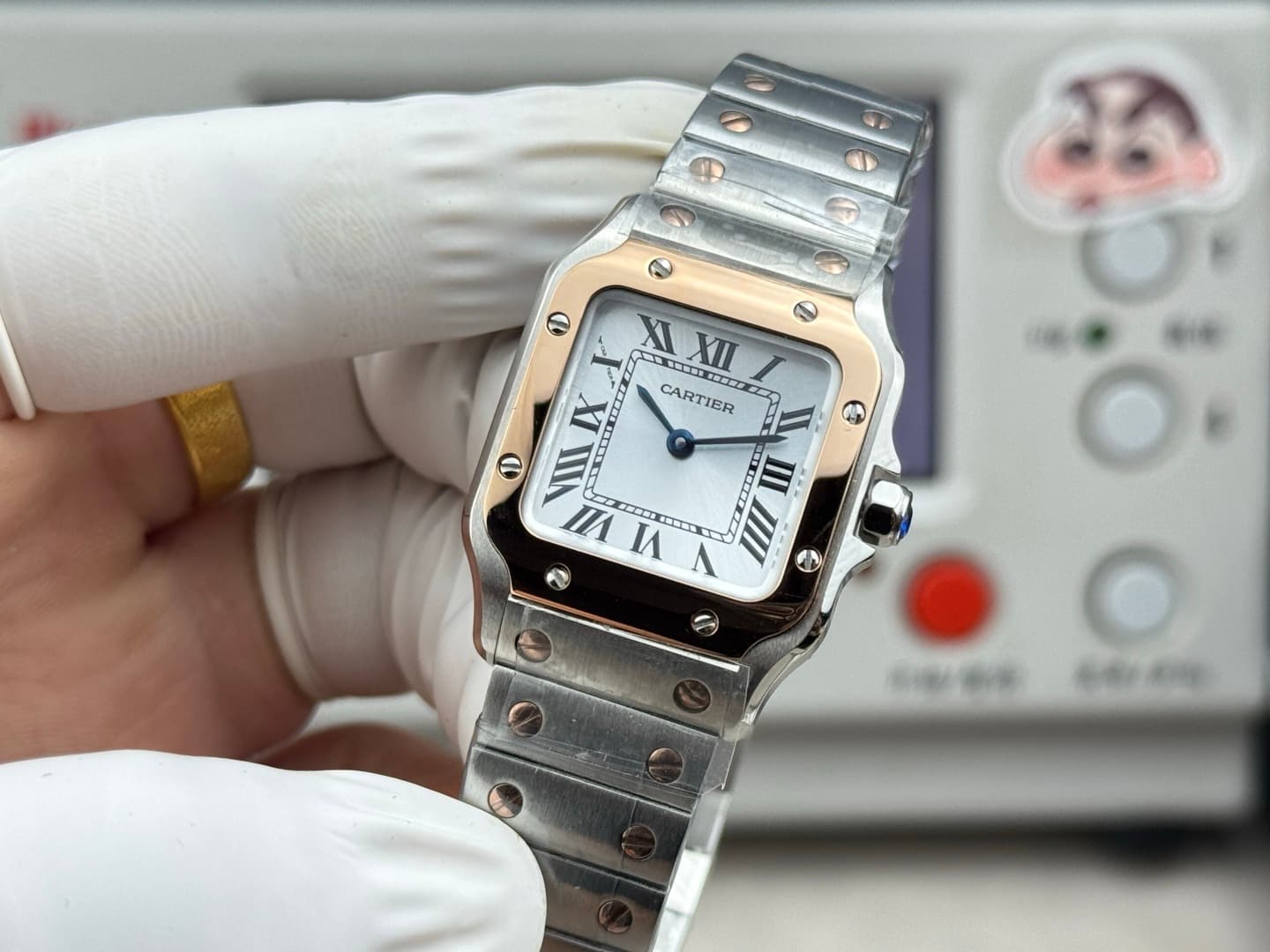Cartier Blue Mini Watch