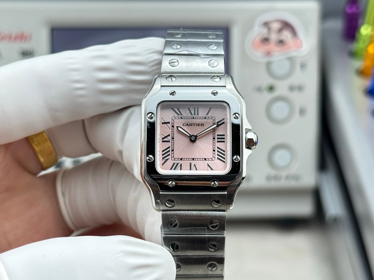 Cartier Blue Mini Watch