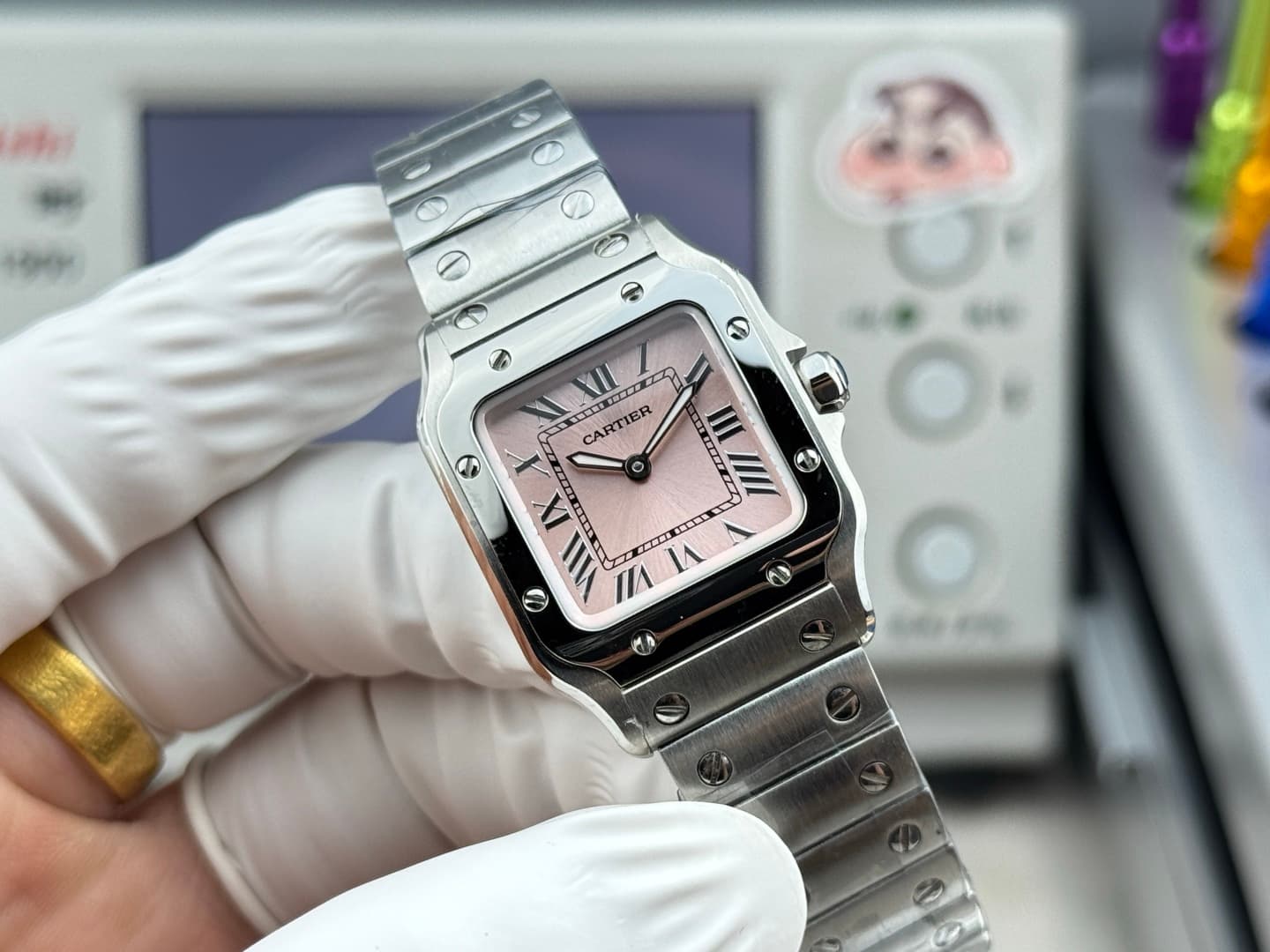 Cartier Blue Mini Watch