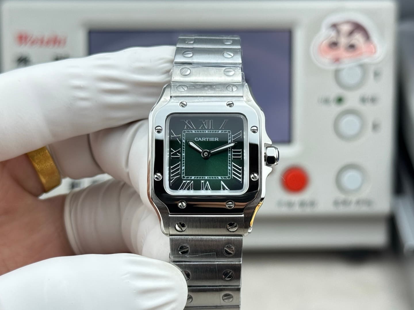 Cartier Blue Mini Watch
