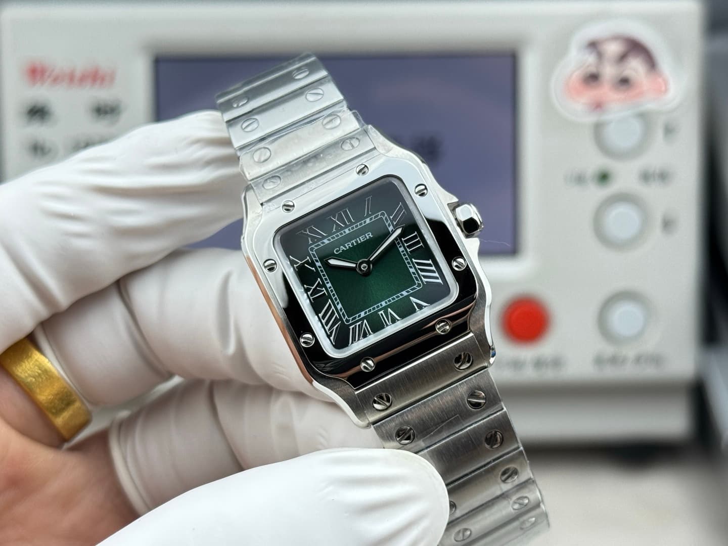 Cartier Blue Mini Watch