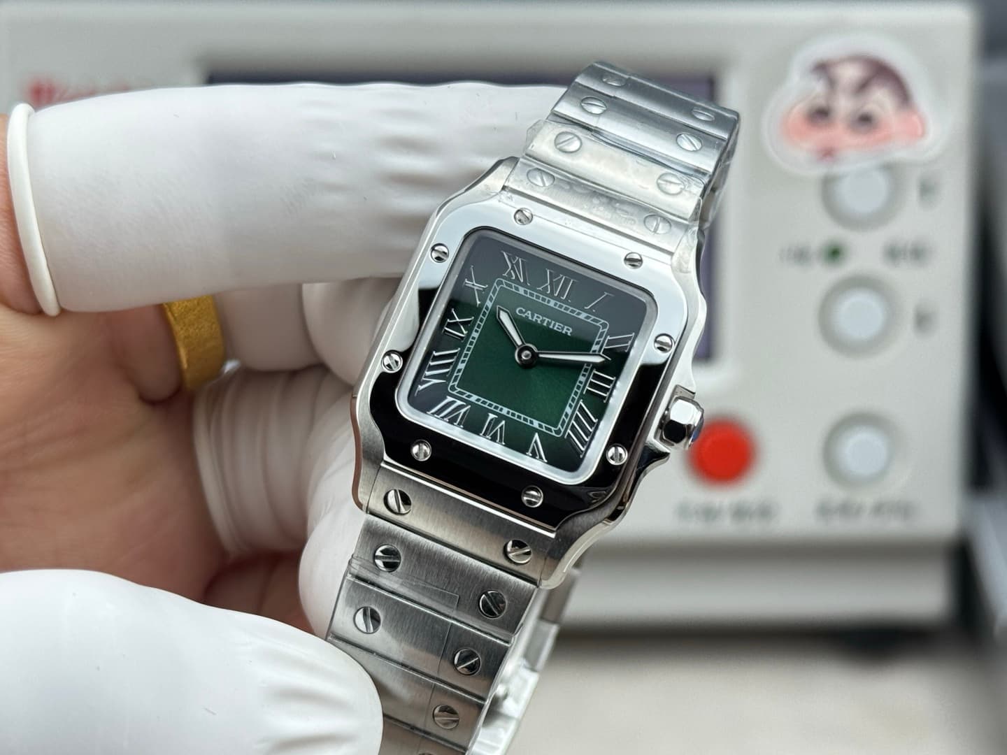 Cartier Blue Mini Watch