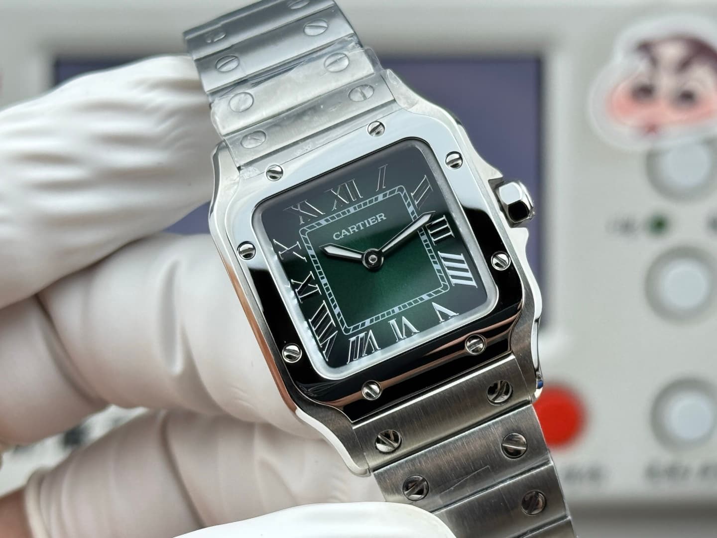 Cartier Blue Mini Watch