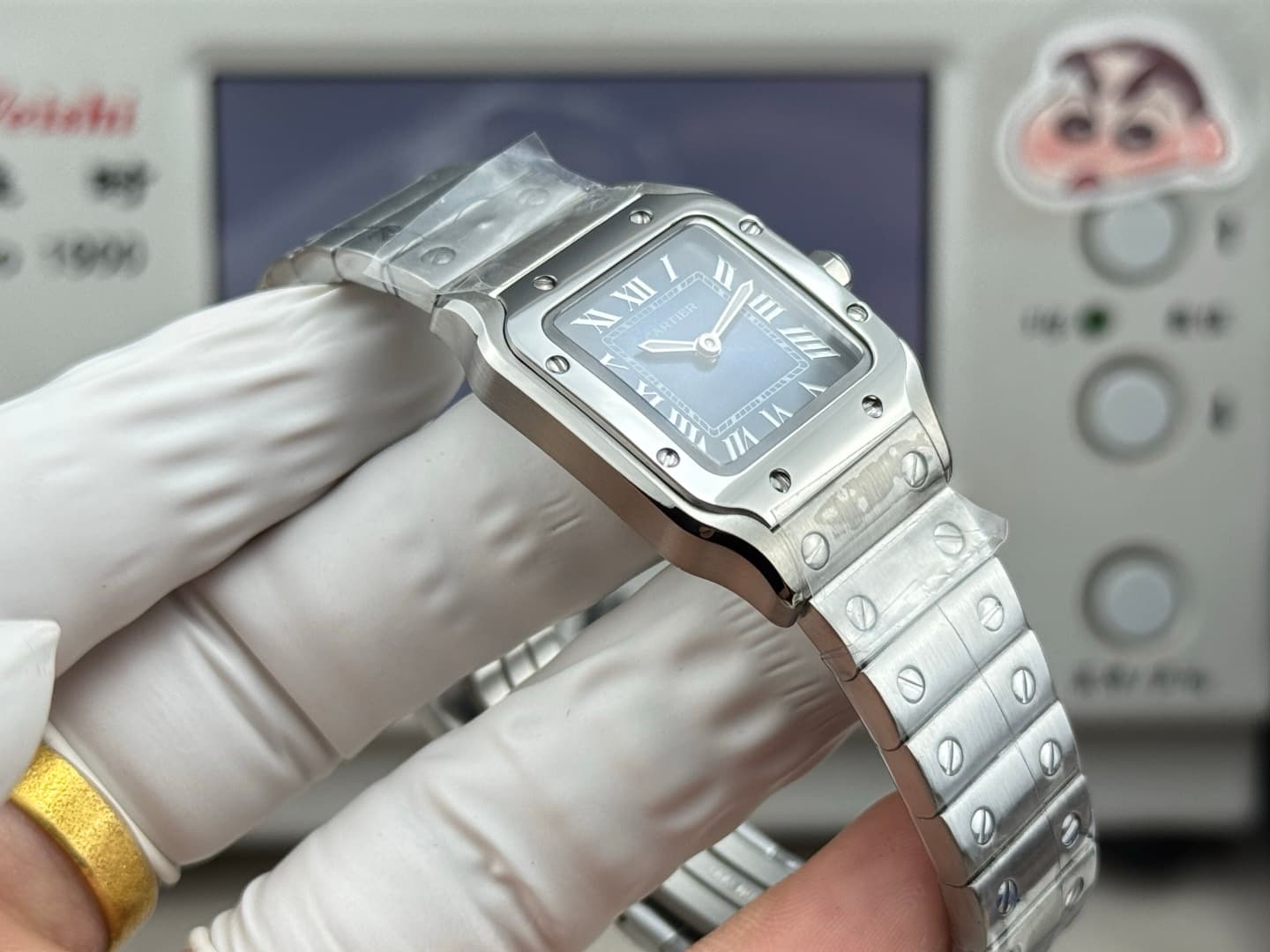 Cartier Blue Mini Watch
