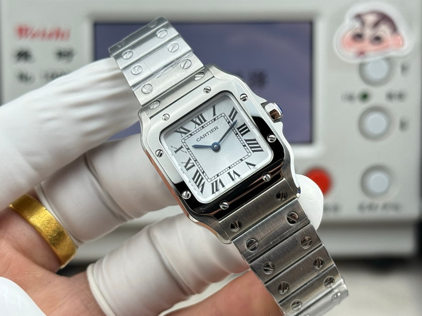 Cartier Blue Mini Watch