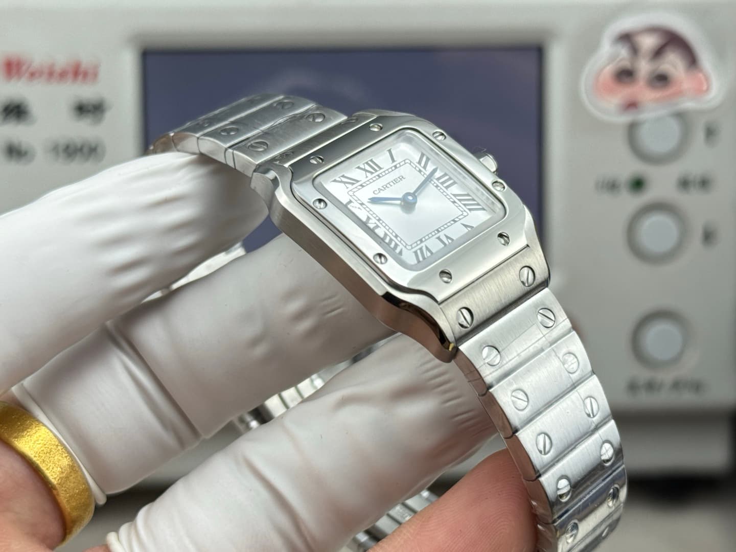 Cartier Blue Mini Watch