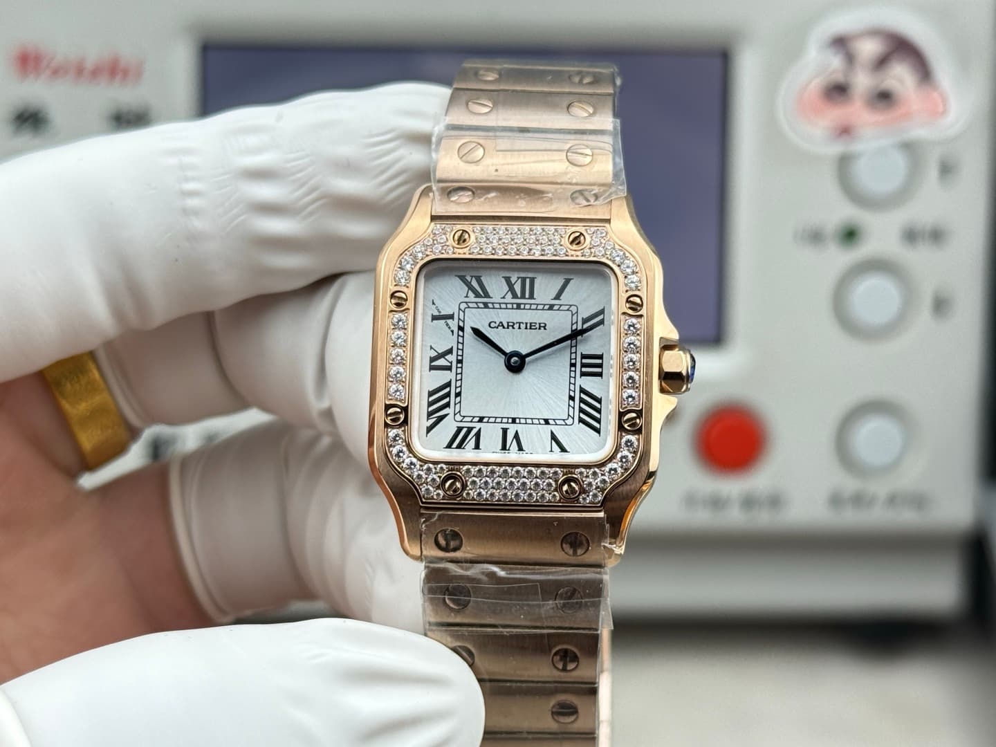Cartier Blue Mini Watch