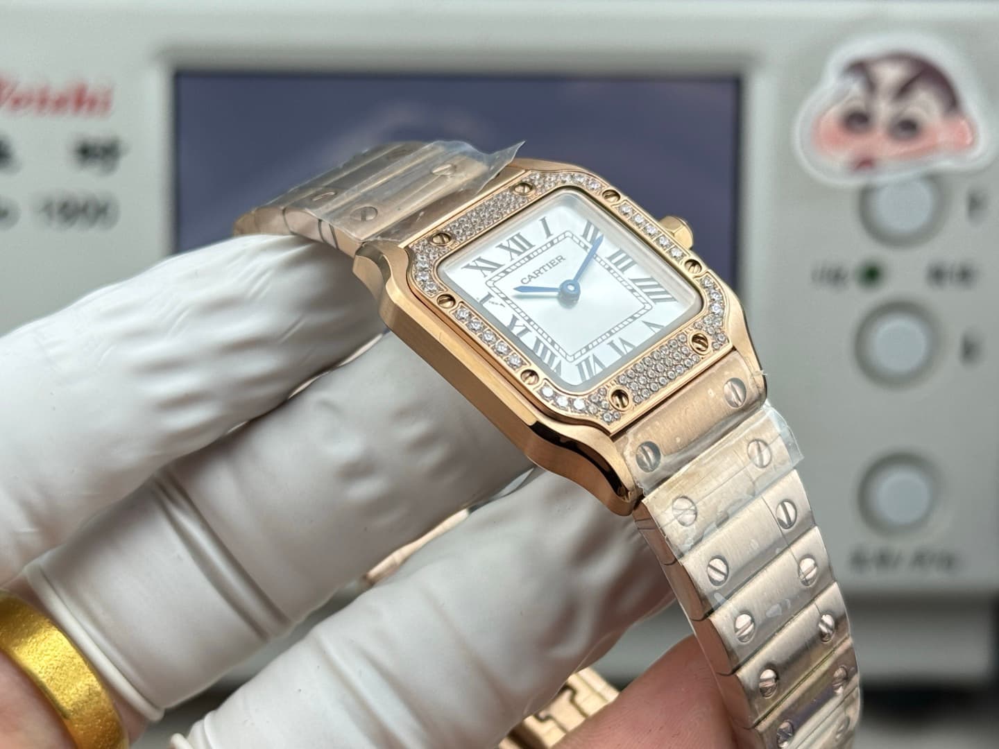 Cartier Blue Mini Watch