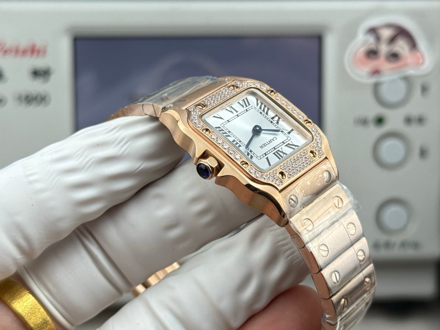 Cartier Blue Mini Watch