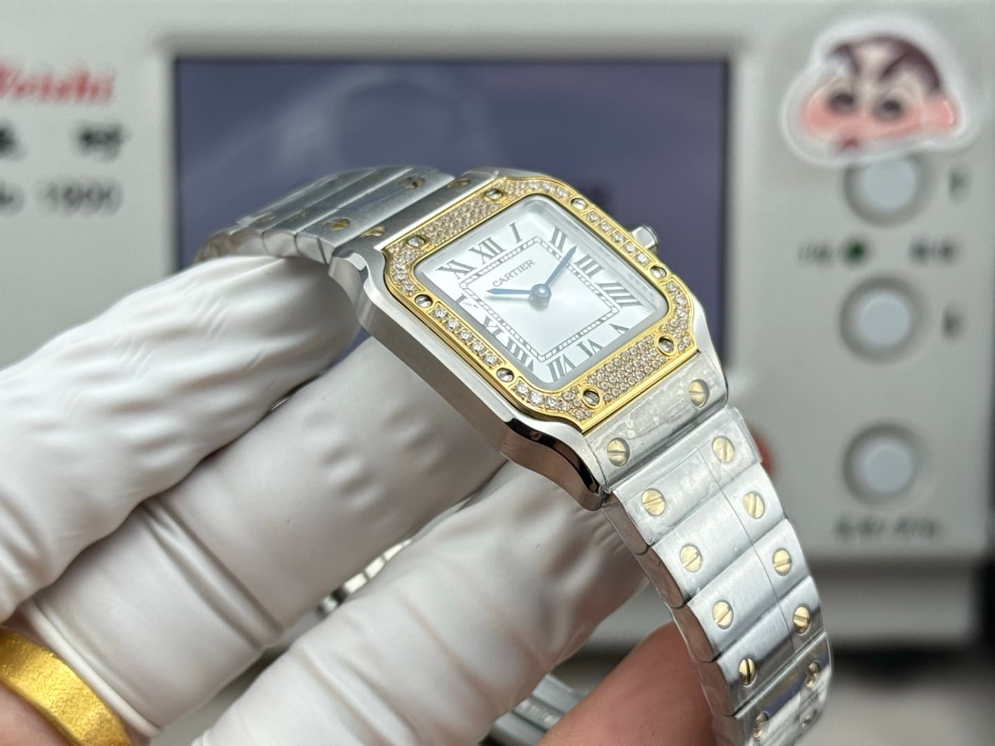 Cartier Blue Mini Watch