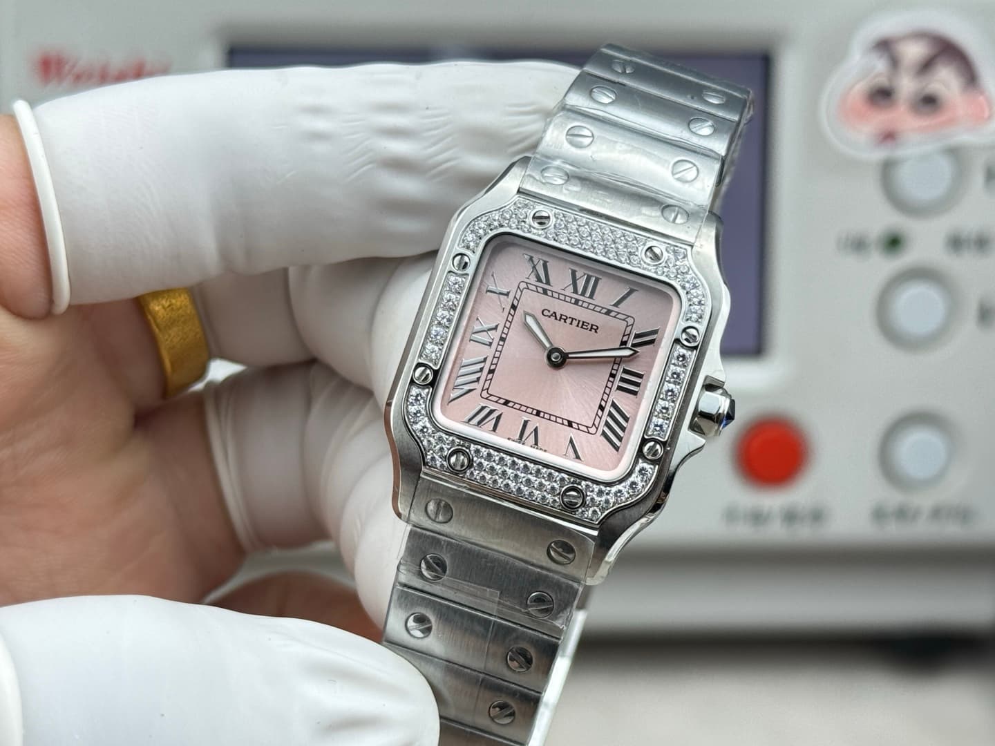 Cartier Blue Mini Watch