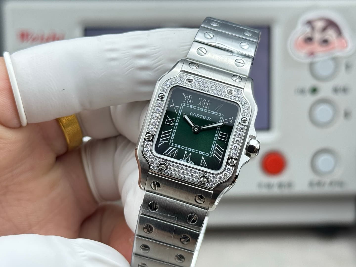 Cartier Blue Mini Watch