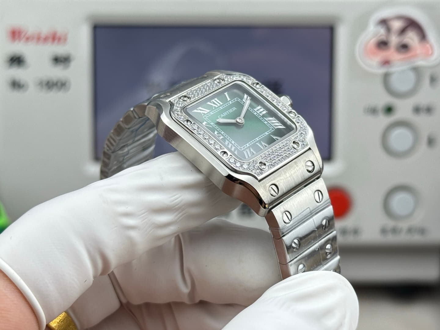 Cartier Blue Mini Watch
