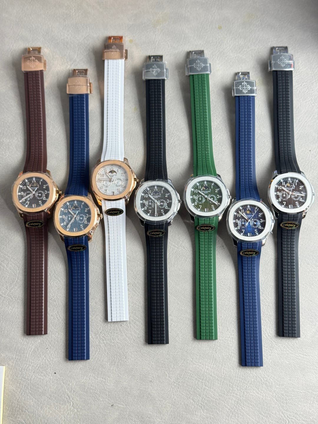 Patek Philippe White Watch Au750
