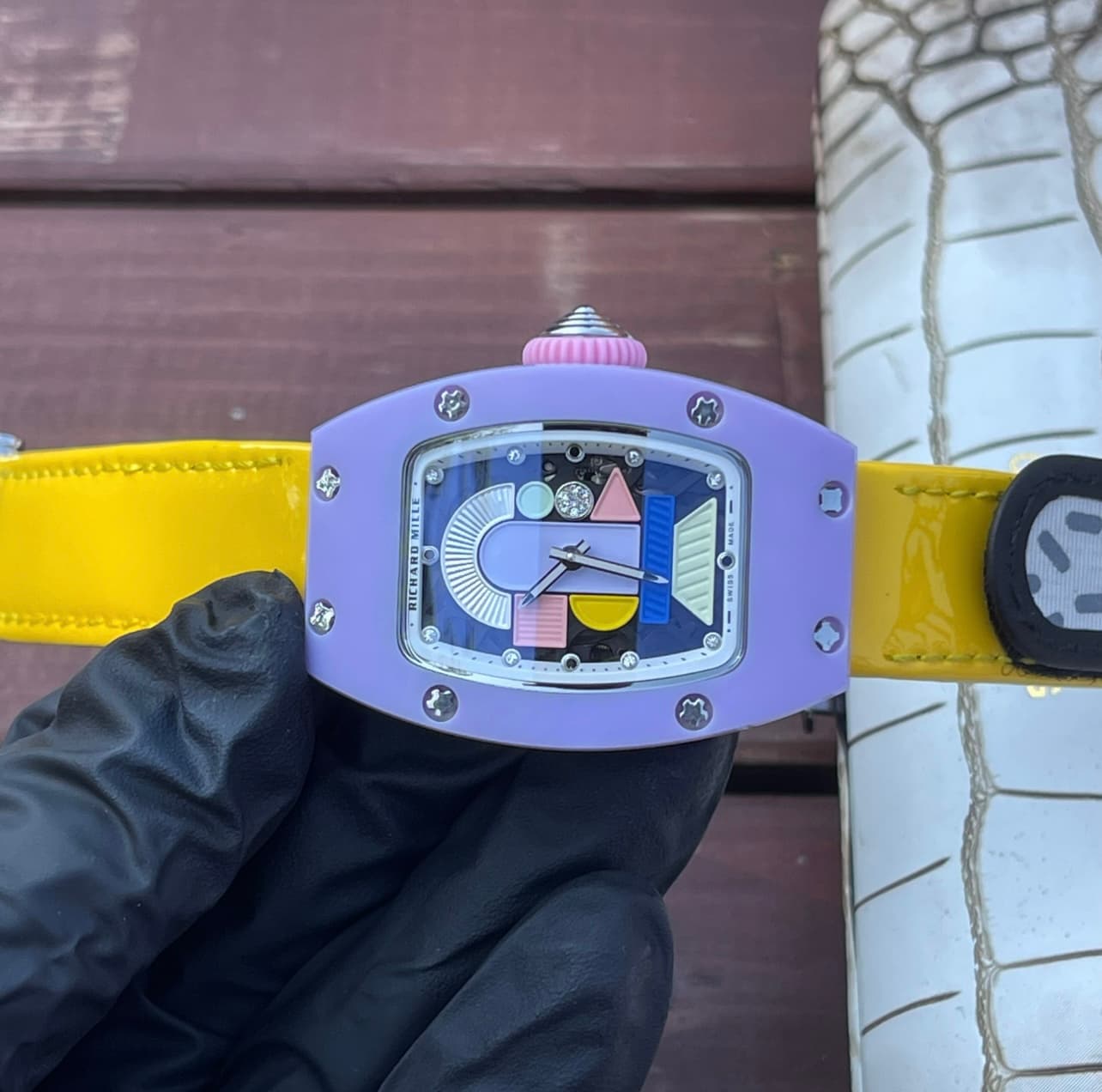 Luxury Watch Pink Watch