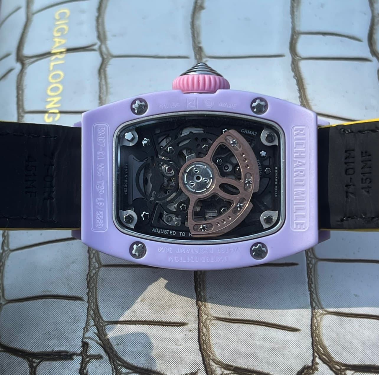 Luxury Watch Pink Watch