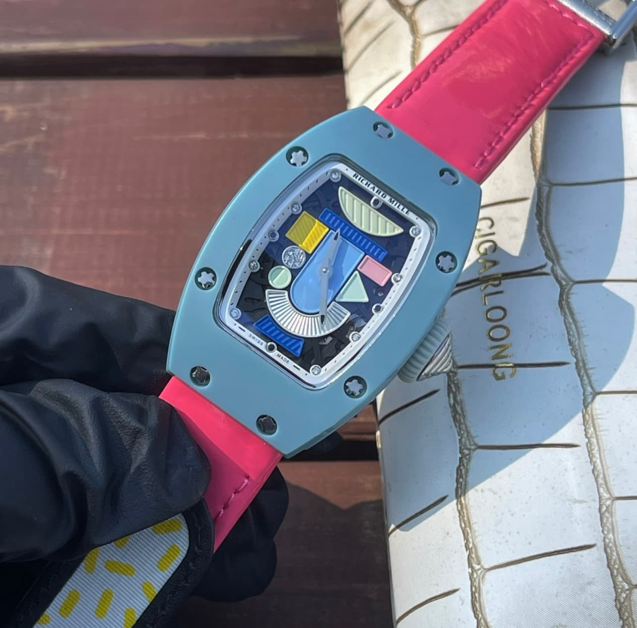 Luxury Watch Pink Watch