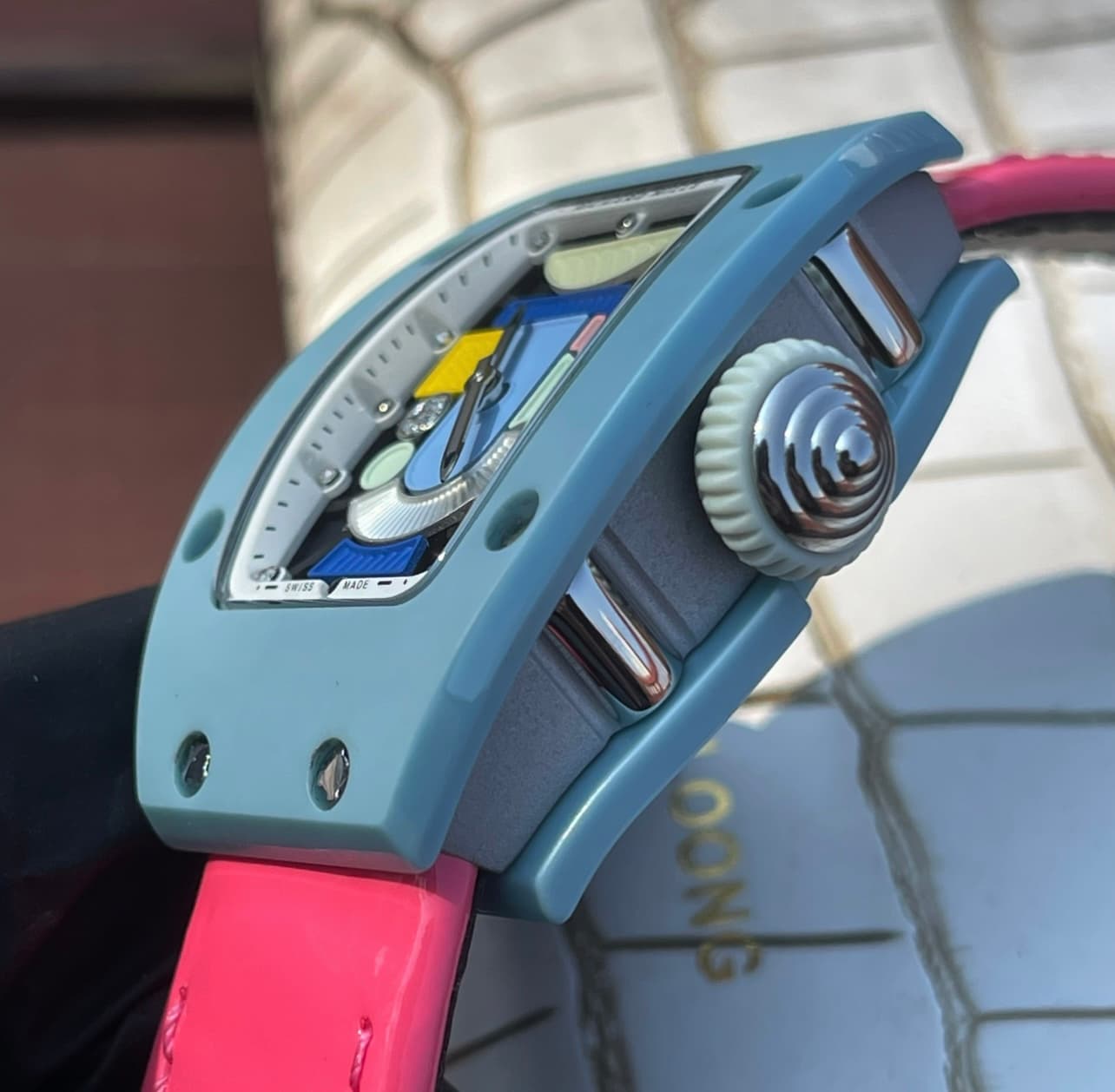 Luxury Watch Pink Watch