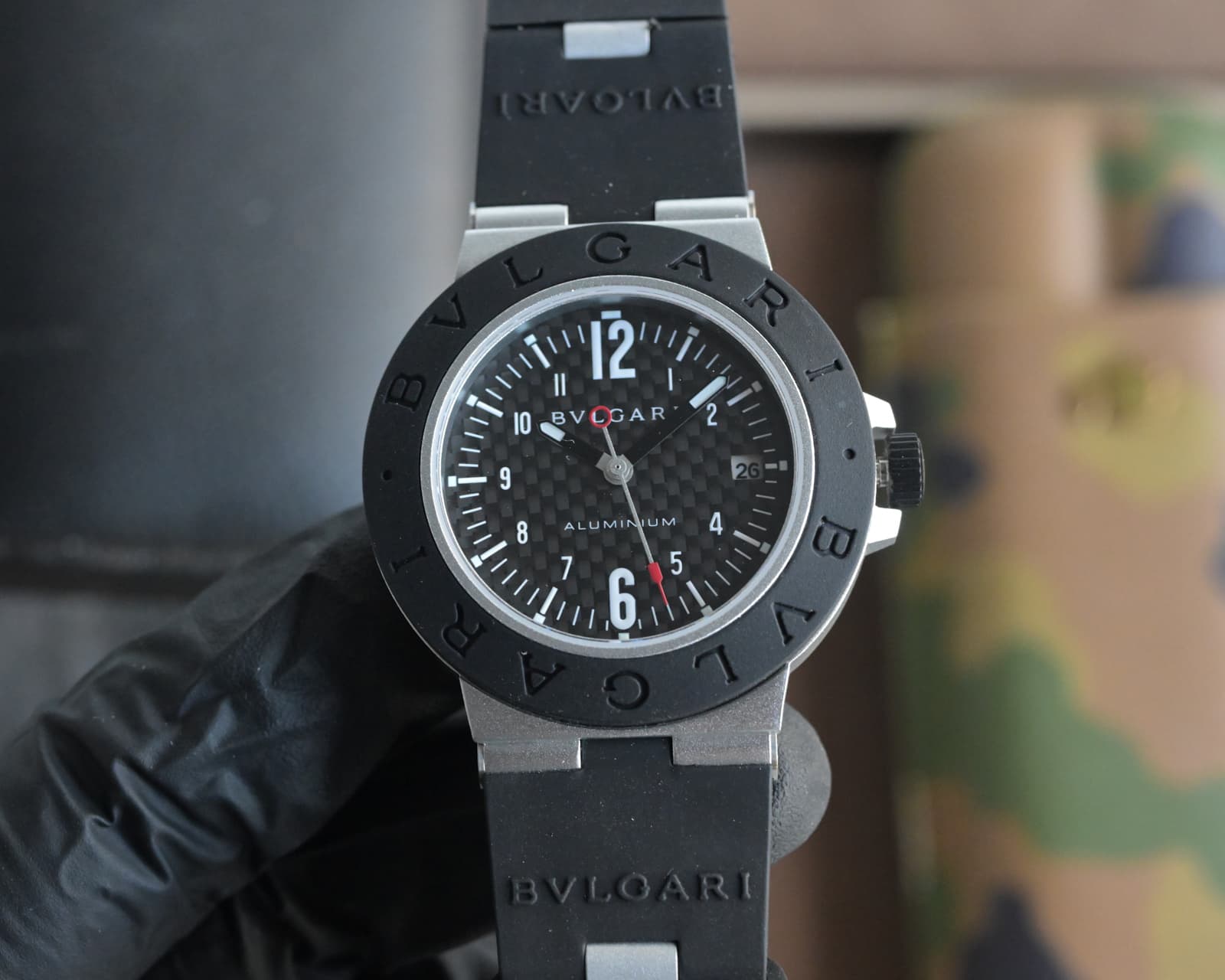 Bottega Veneta Red Mini Watch
