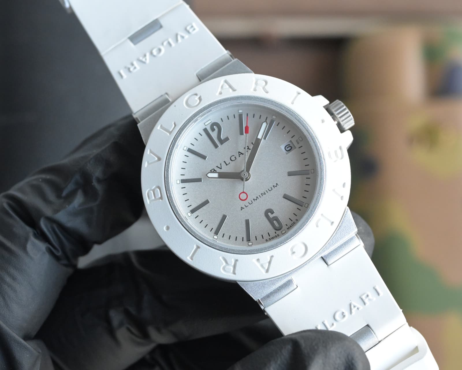 Bottega Veneta Red Mini Watch