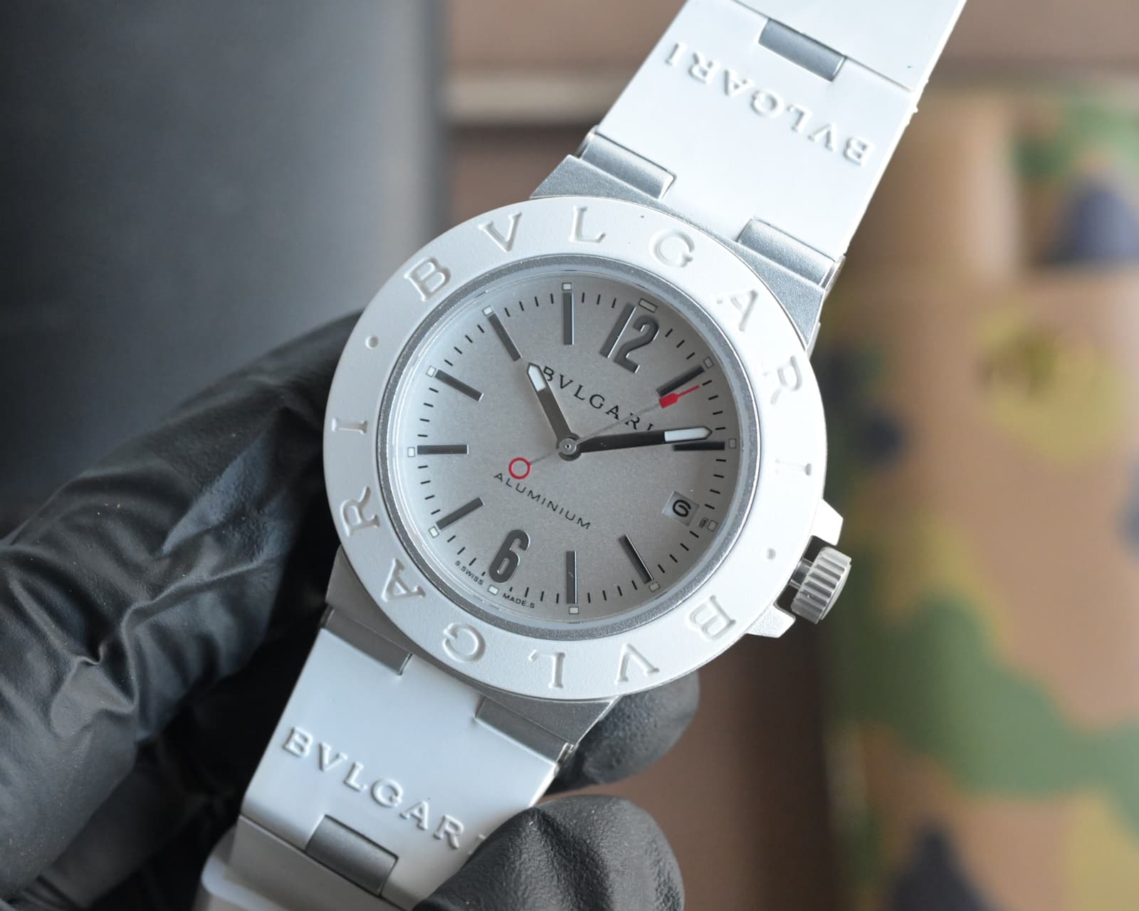 Bottega Veneta Red Mini Watch