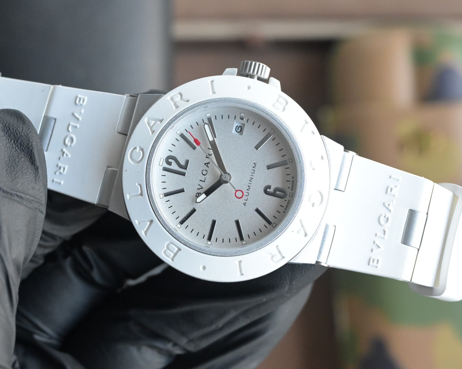 Bottega Veneta Red Mini Watch