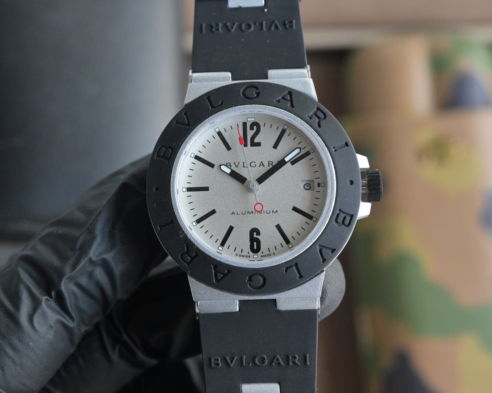 Bottega Veneta Red Mini Watch