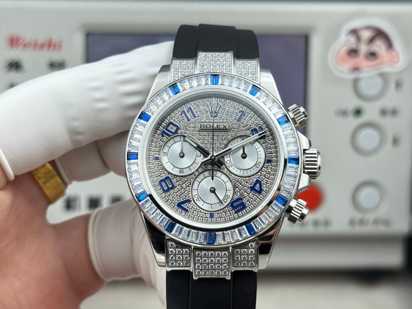 Rolex Blue Watch