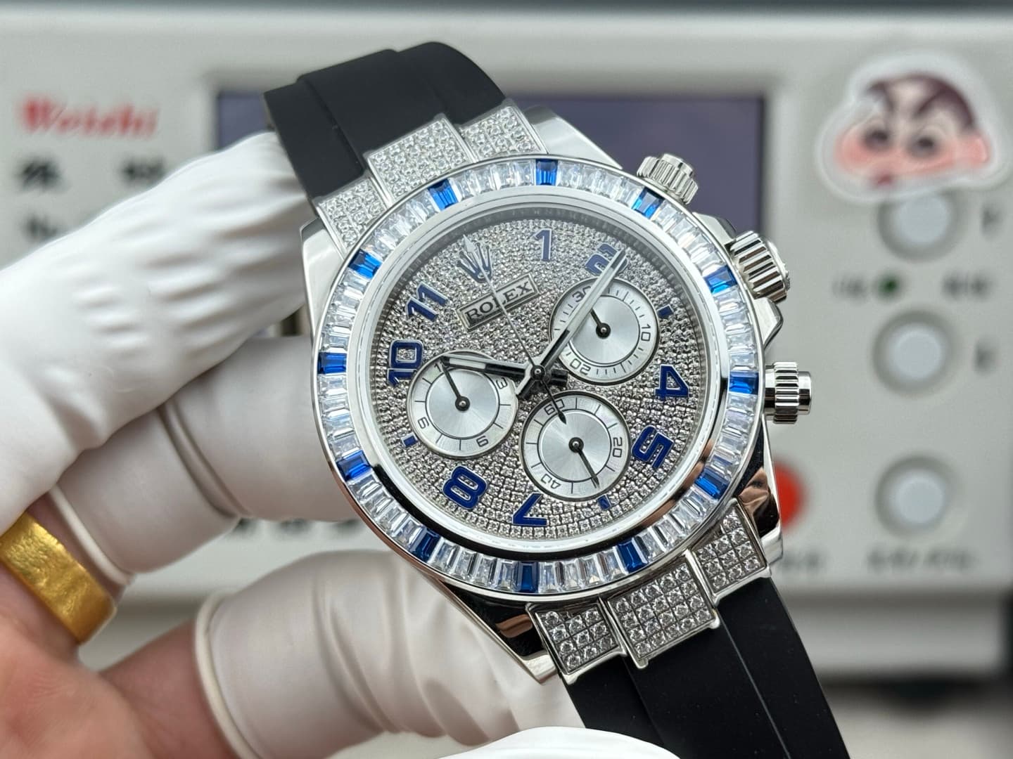 Rolex Blue Watch
