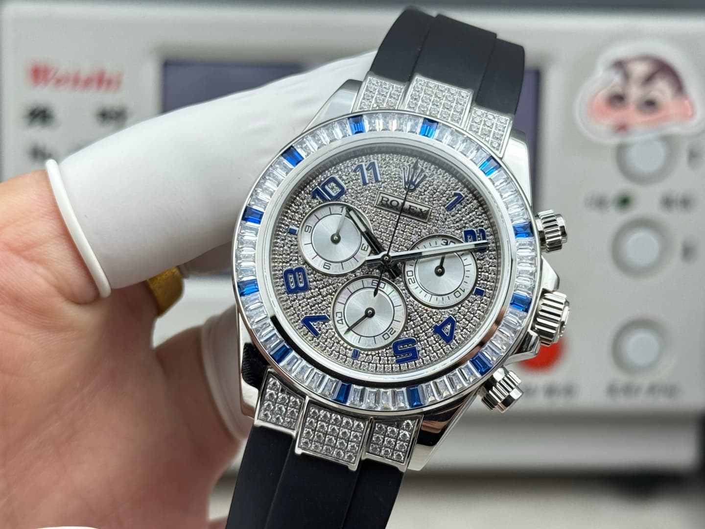 Rolex Blue Watch