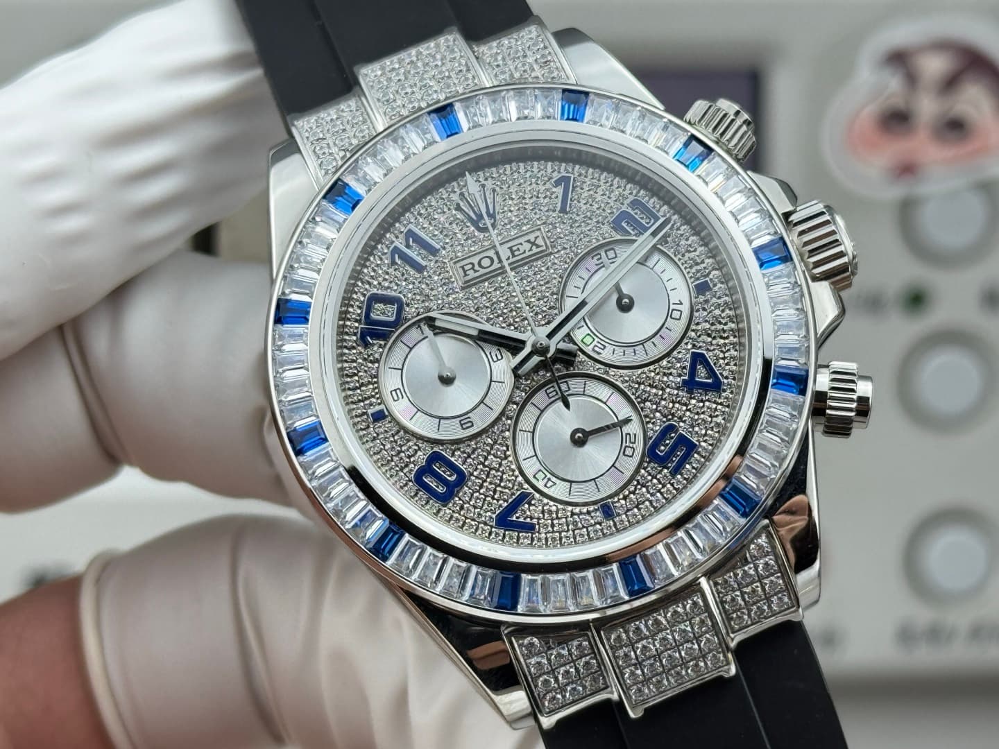 Rolex Blue Watch
