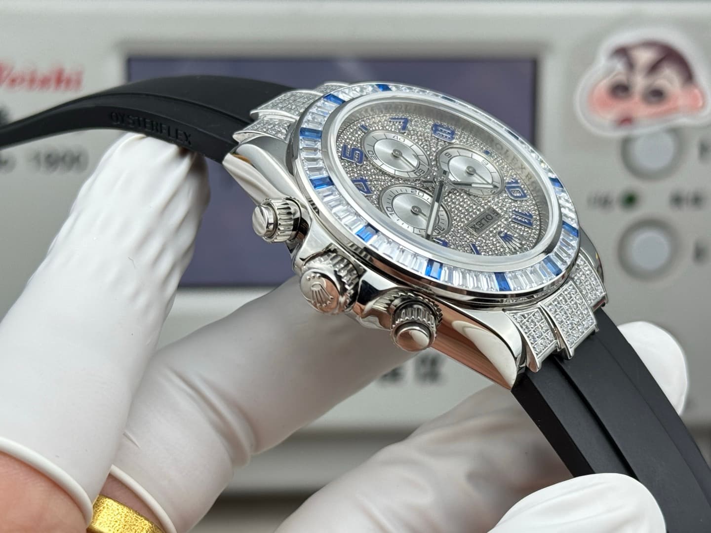 Rolex Blue Watch