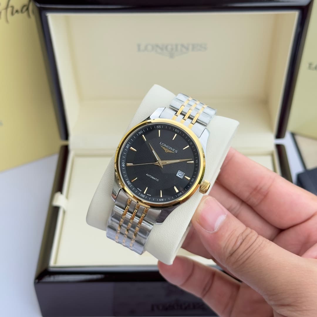 Longines White Watch