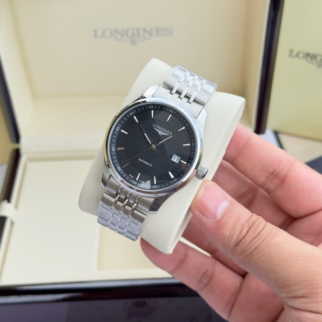 Longines White Watch
