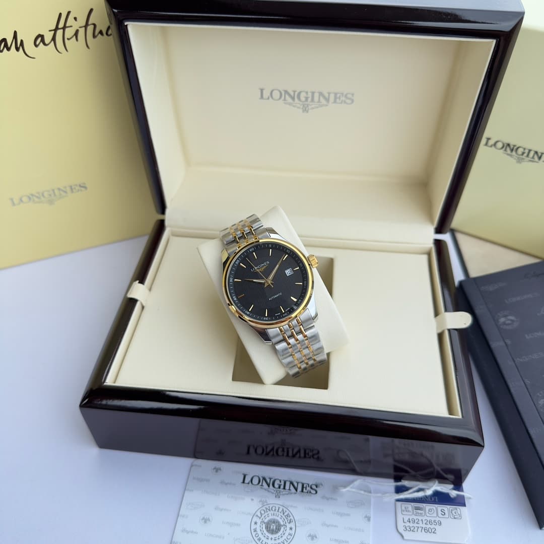 Longines White Watch