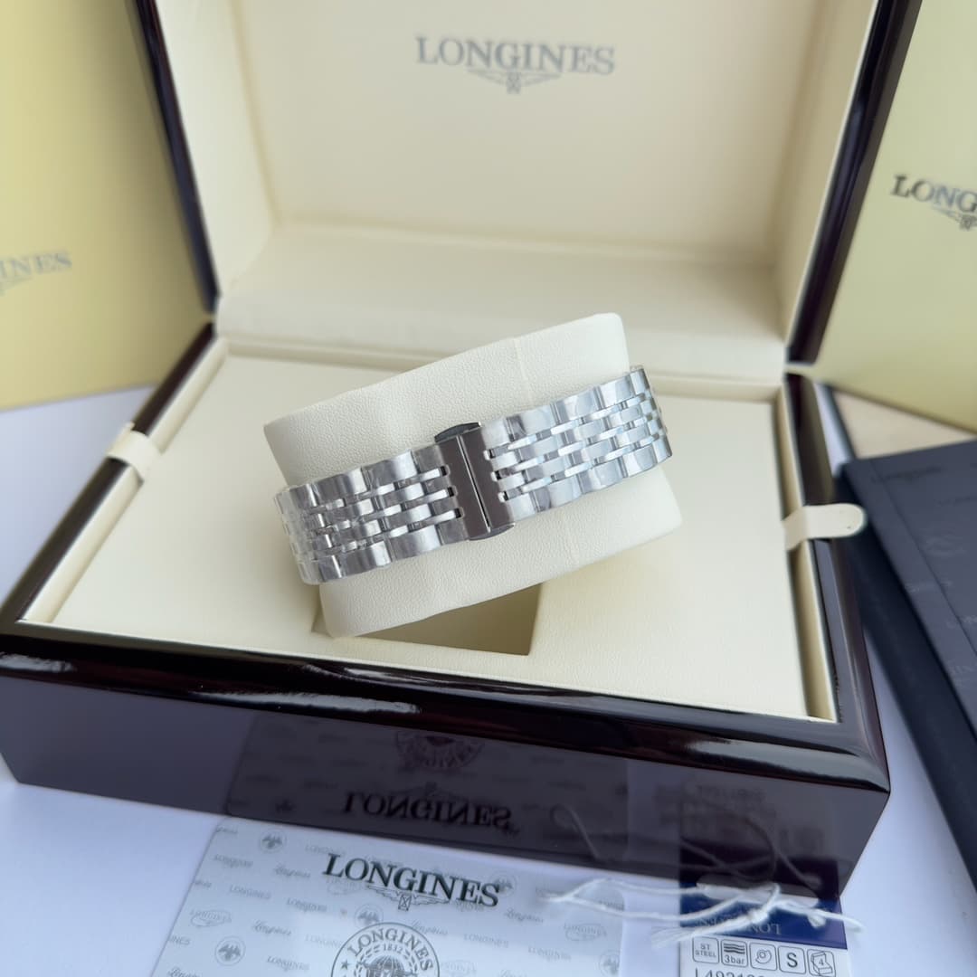Longines White Watch
