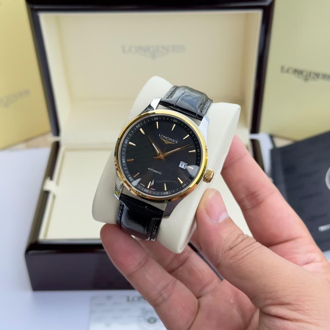 Longines White Watch