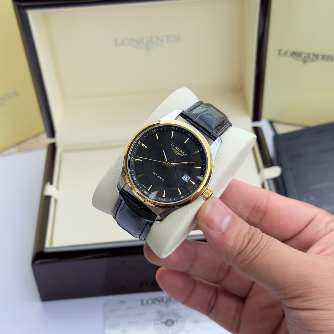 Longines White Watch