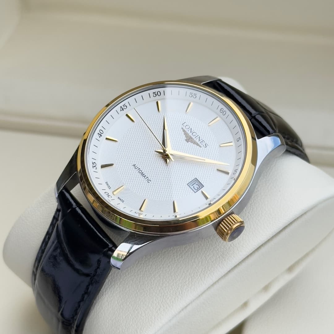 Longines White Watch