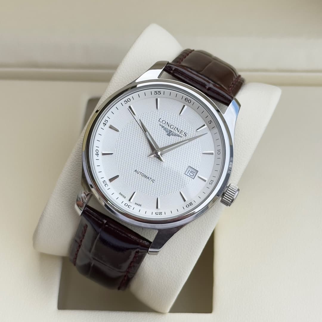 Longines White Watch