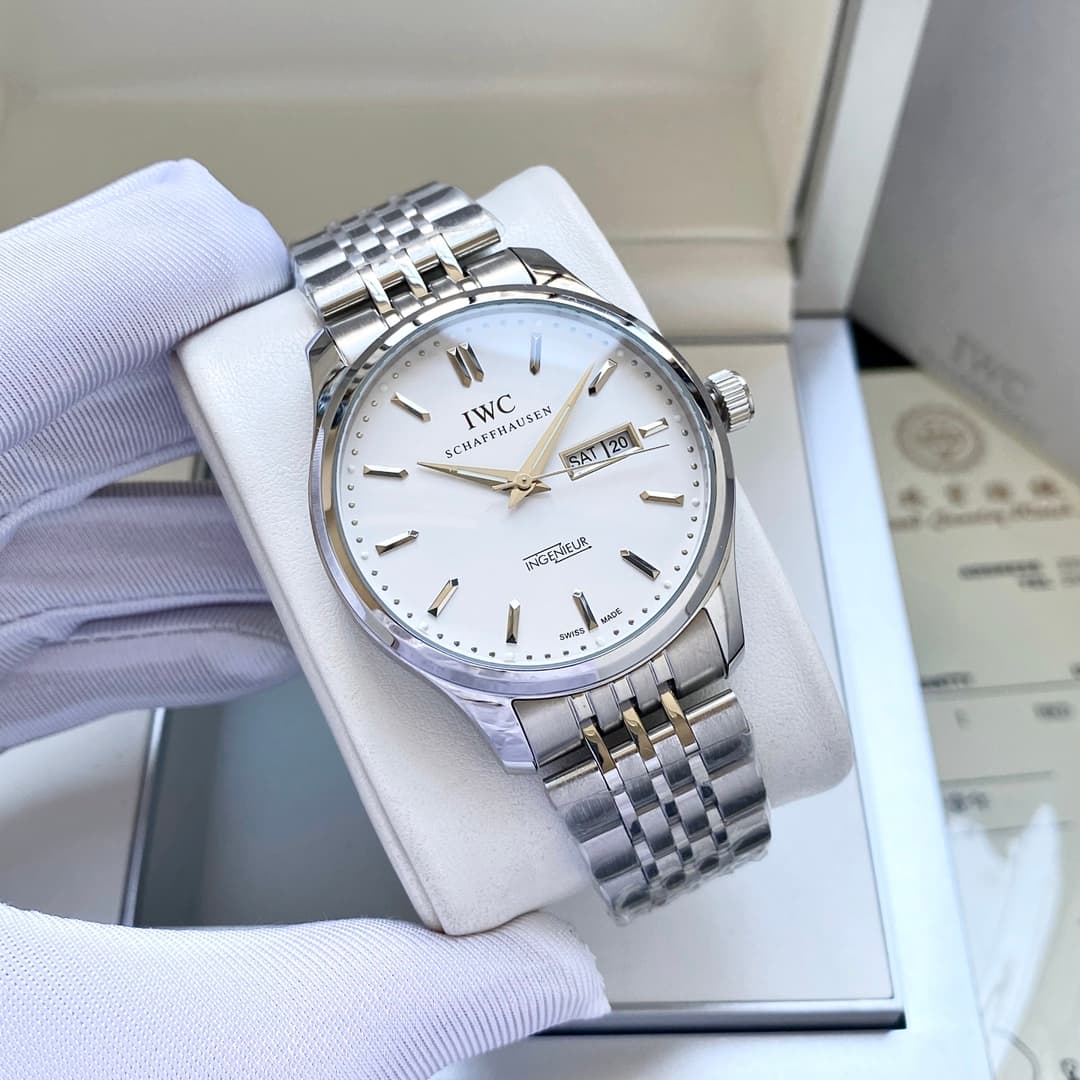 IWC White Watch