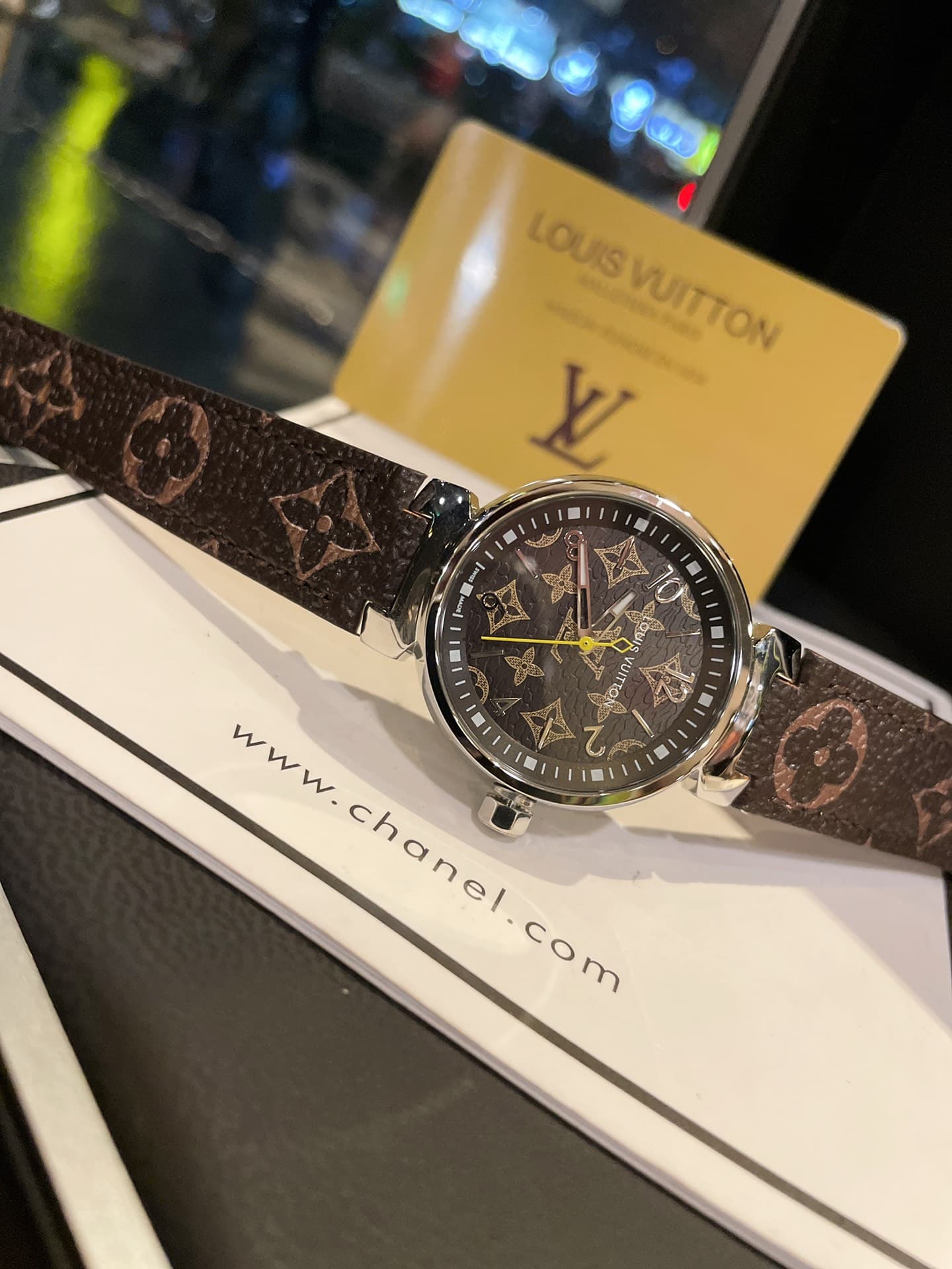Louis Vuitton White Watch