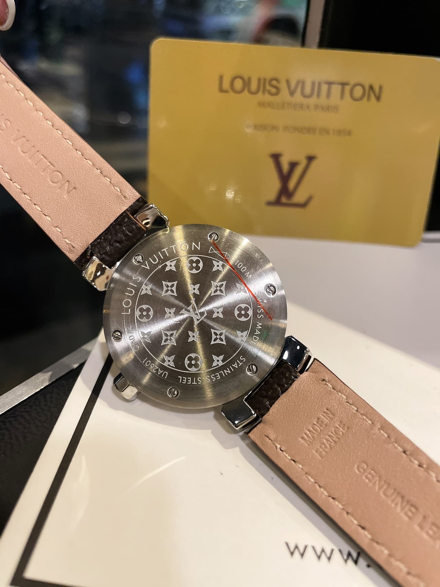 Louis Vuitton White Watch