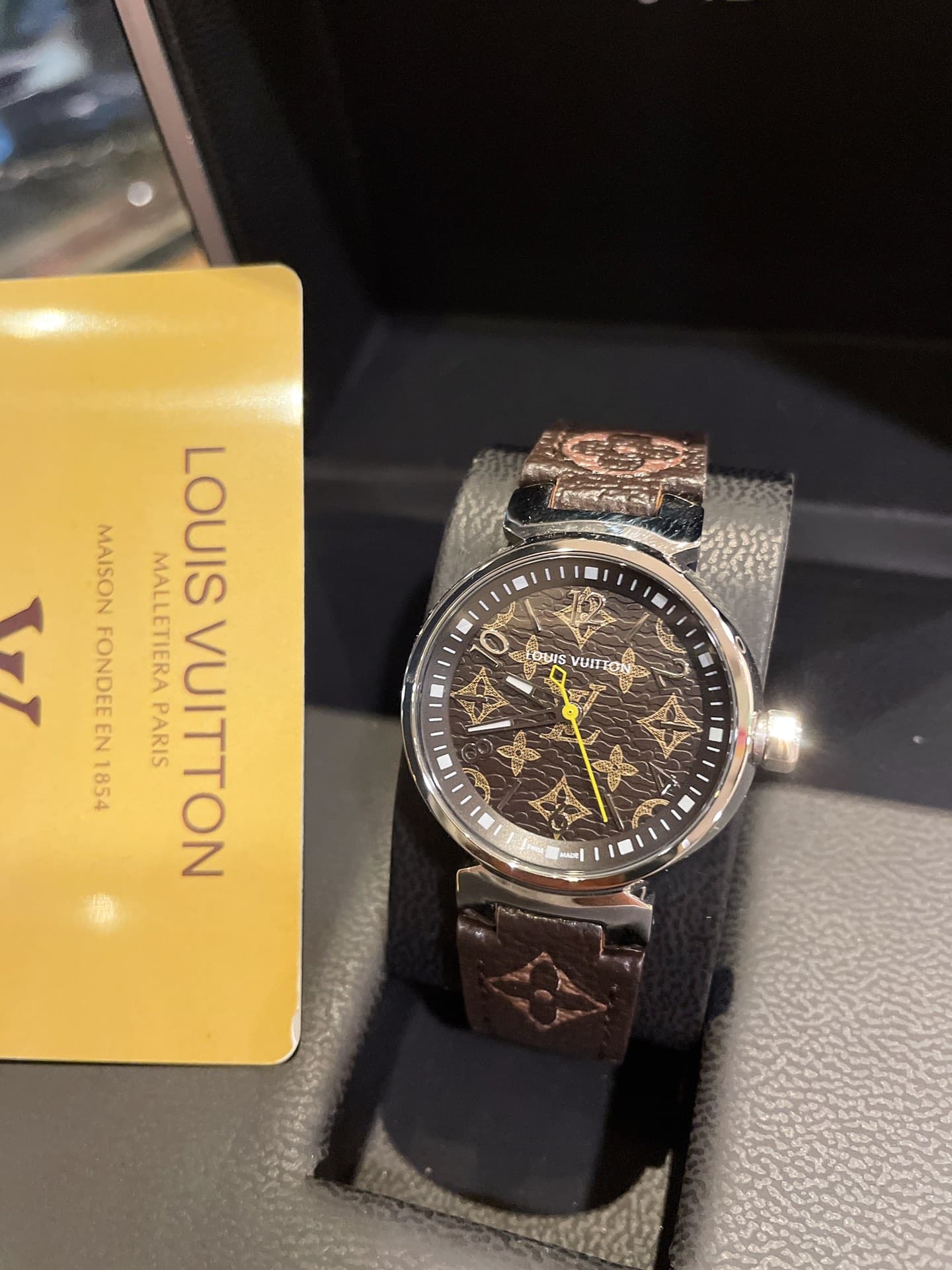Louis Vuitton White Watch