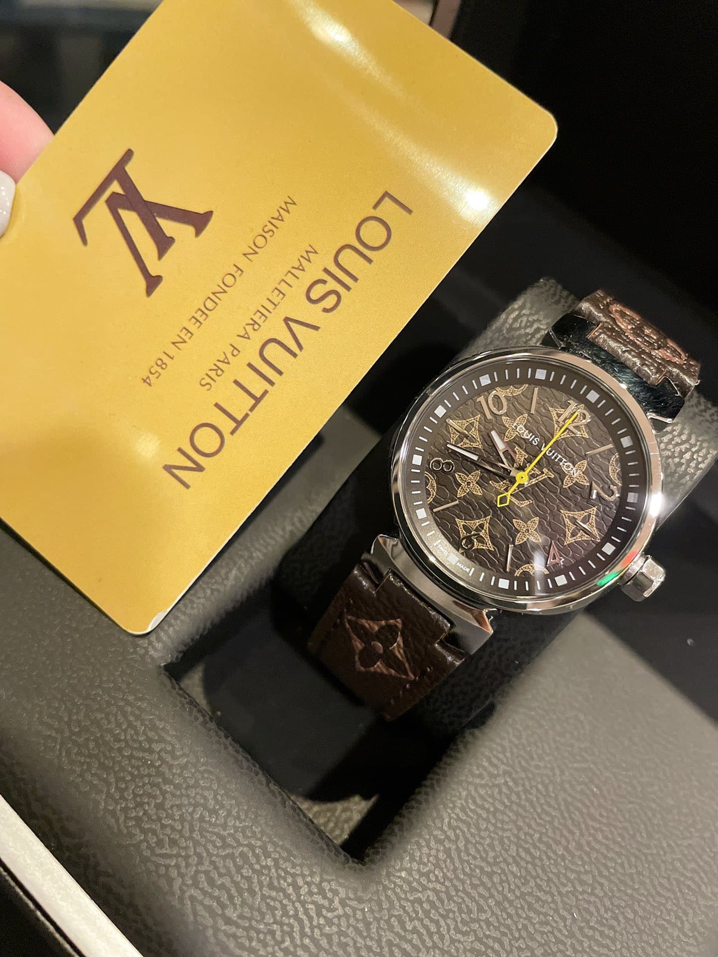 Louis Vuitton White Watch