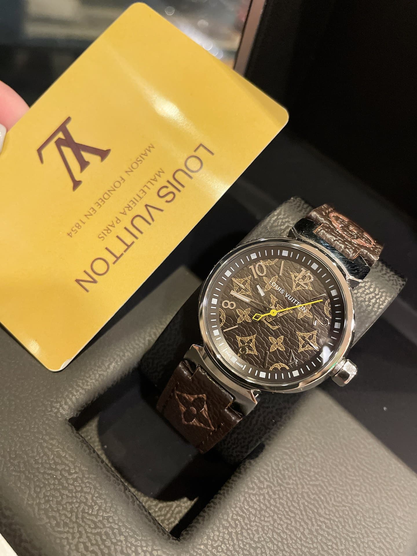 Louis Vuitton White Watch